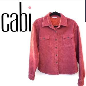 Cabi Corduroy Pinwheel Jacket Small